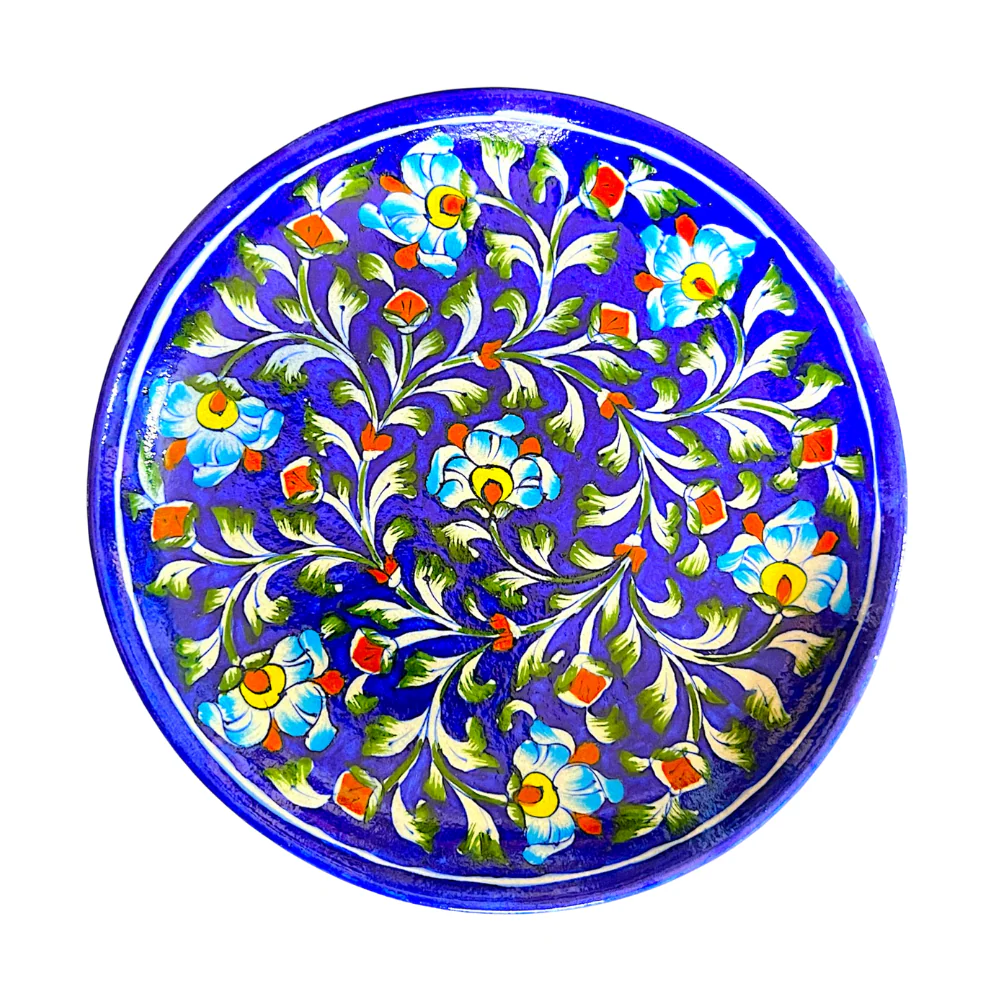 Blue Pottery Plates - Image 4