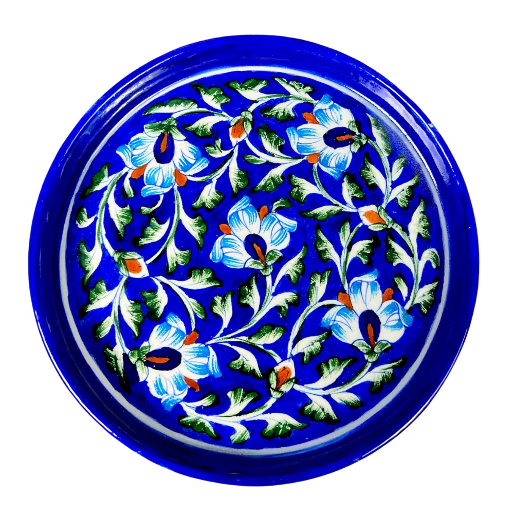 Blue Pottery Plates - Image 3