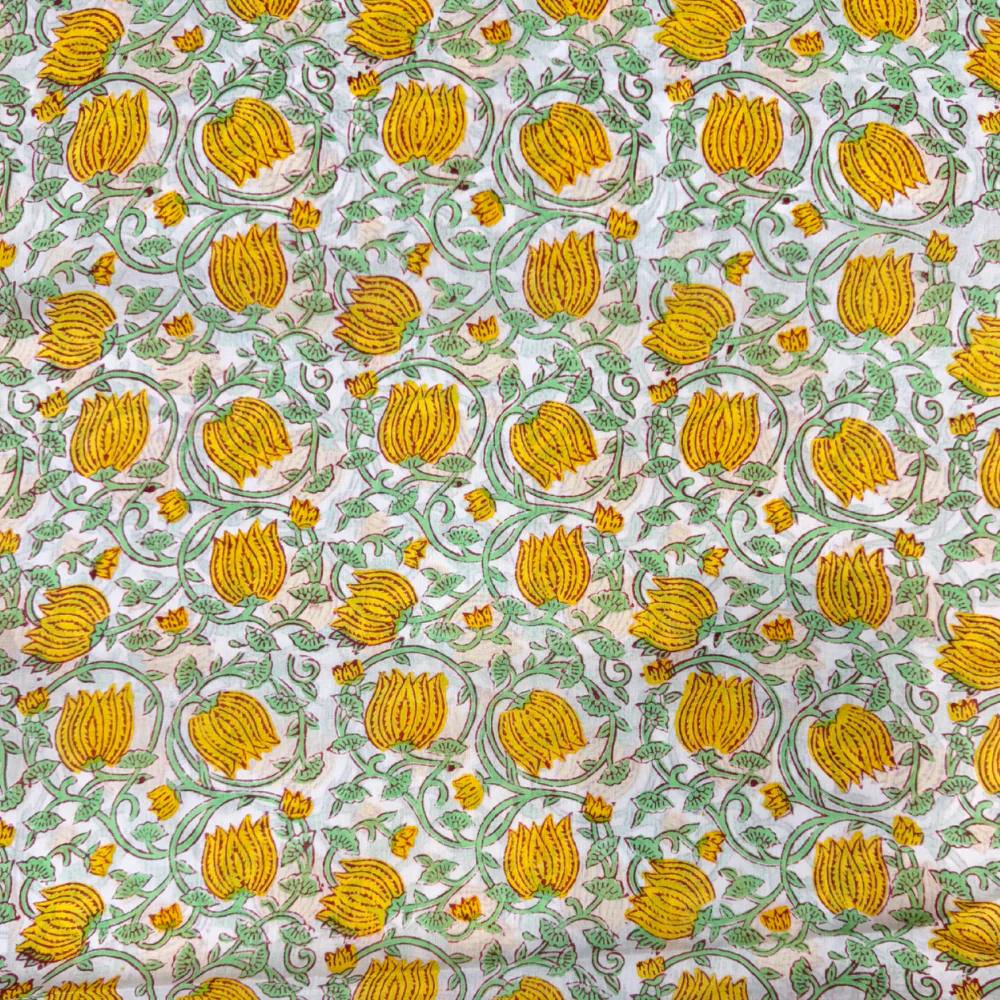 HandBlock Tulip Jaal