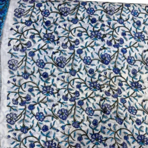 HandBlock Indigo Vine