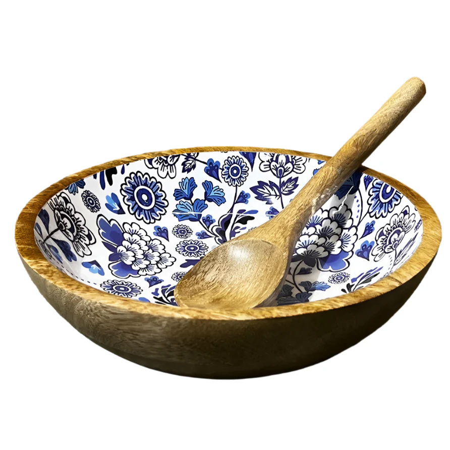 Indigo Bloom Bowl
