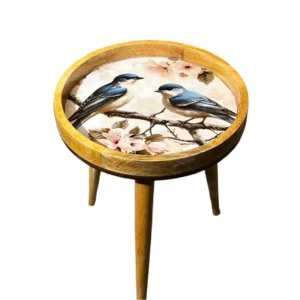 Blossom Birds Stool