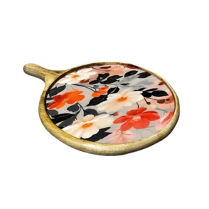 Coral Bloom Pizza Platter