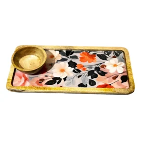 Coral Bloom Platter