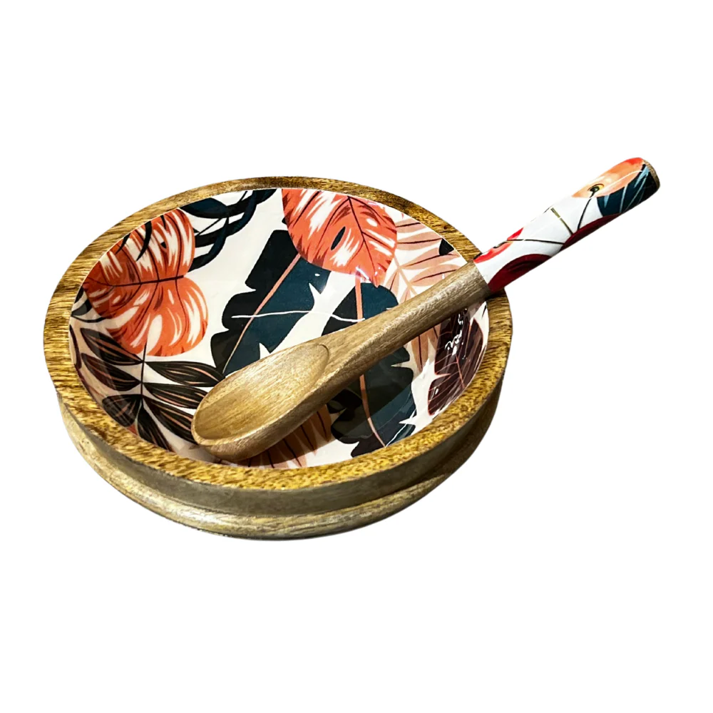 Autumn Leaves Bowl
