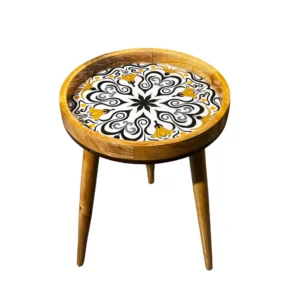Mandala Bloom Stool