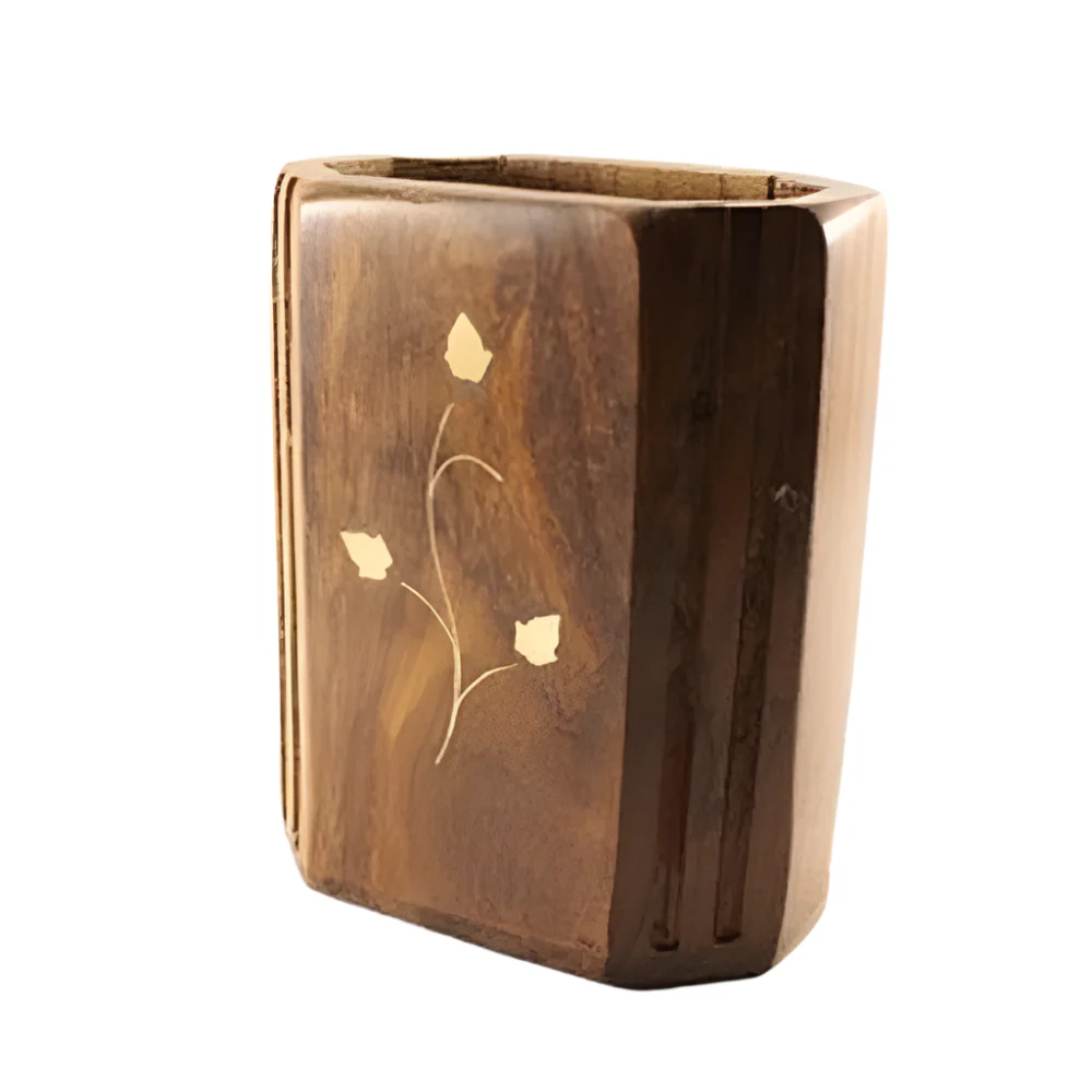 Wooden Pen Holder
