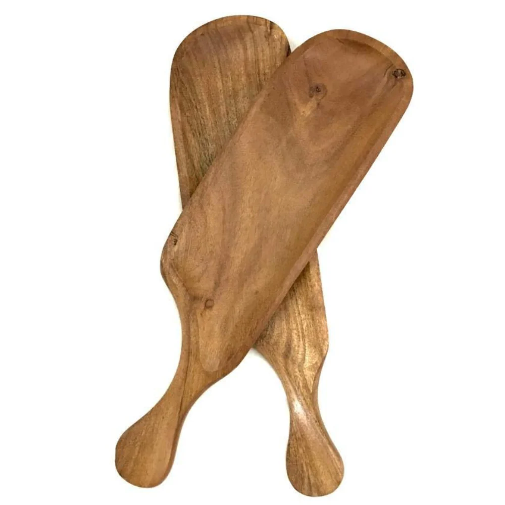 Wooden Tray Set of 2 - Image 4