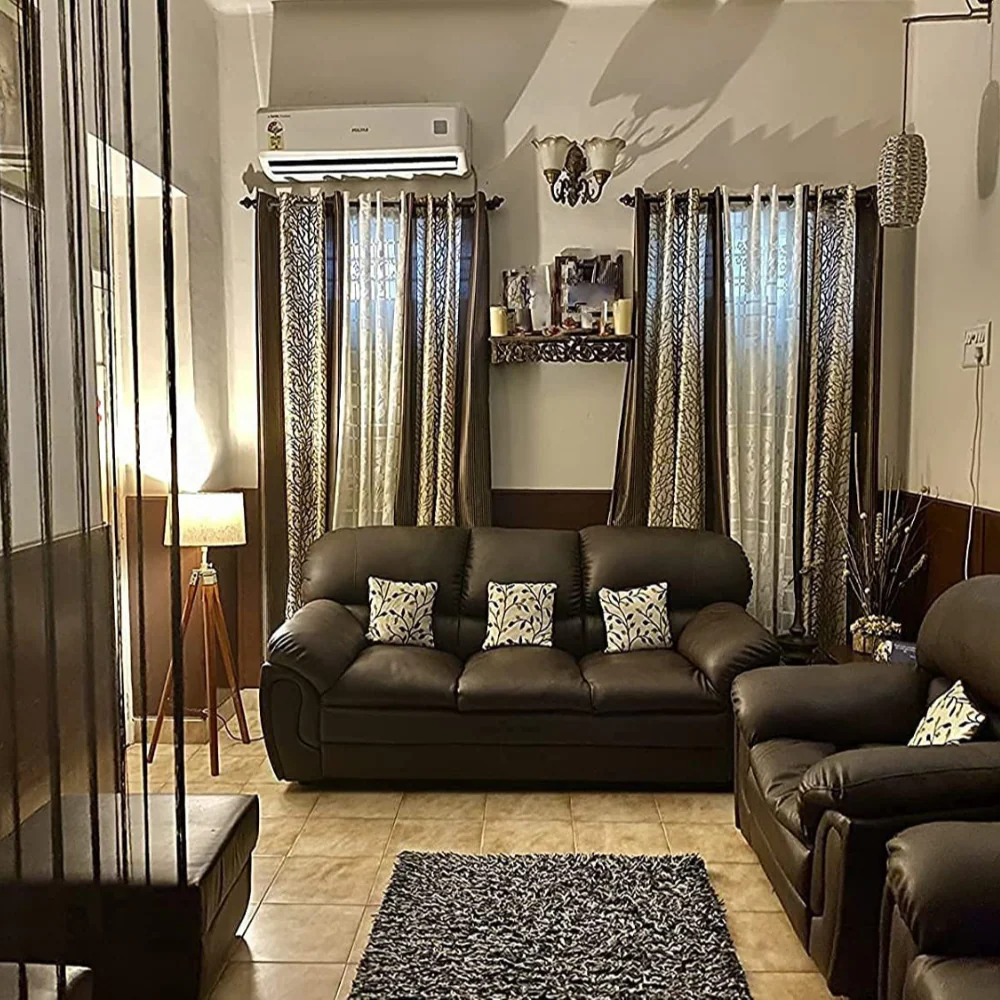 Wooden Tripod Floor Lamp - Image 3