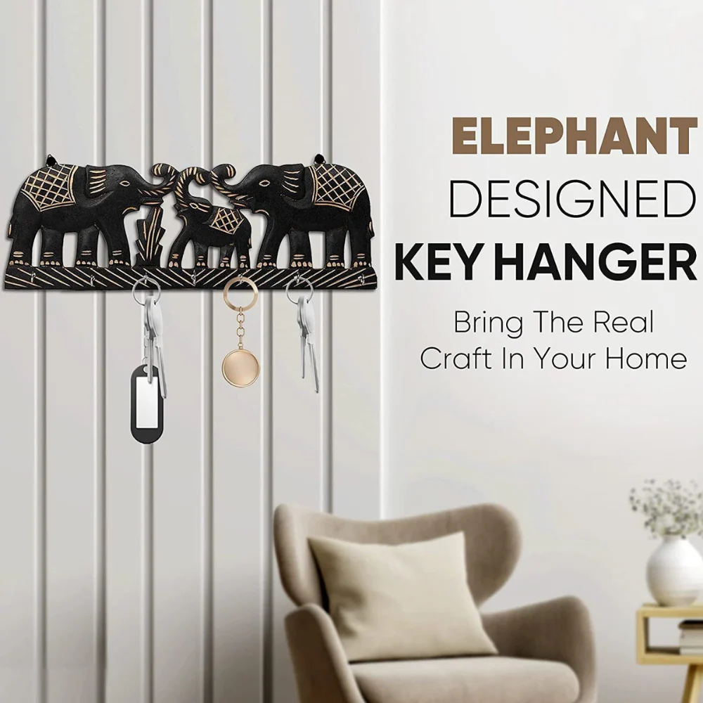 Elephant Design Key Hanger - Image 3