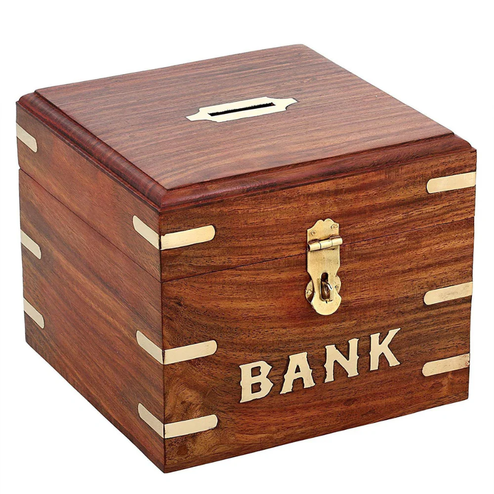 Wooden Money Bank - Image 3