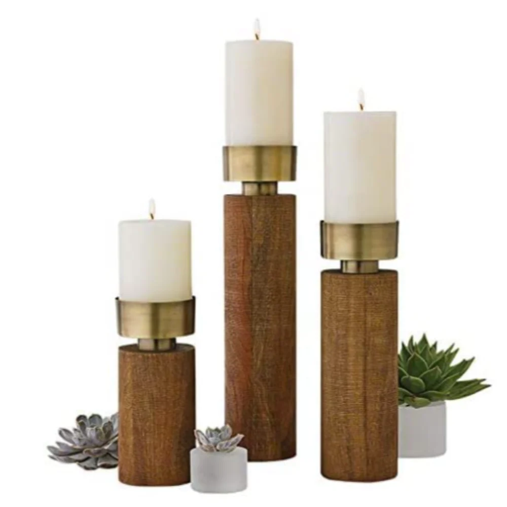 Wooden Candle Stand - Image 3
