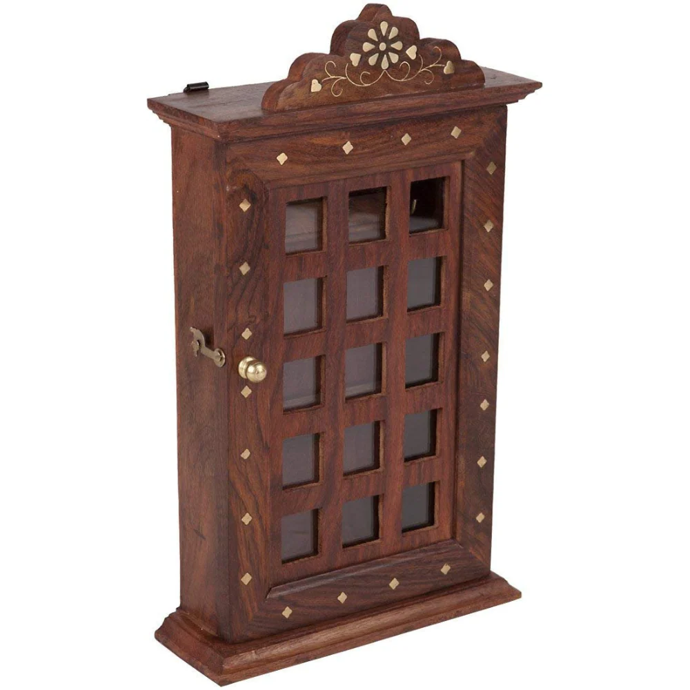 Sheesham Wood Key Holder - Image 2