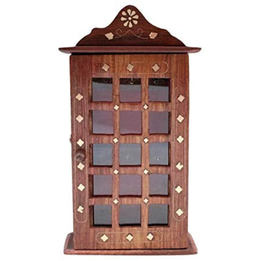 Sheesham Wood Key Holder - Image 3