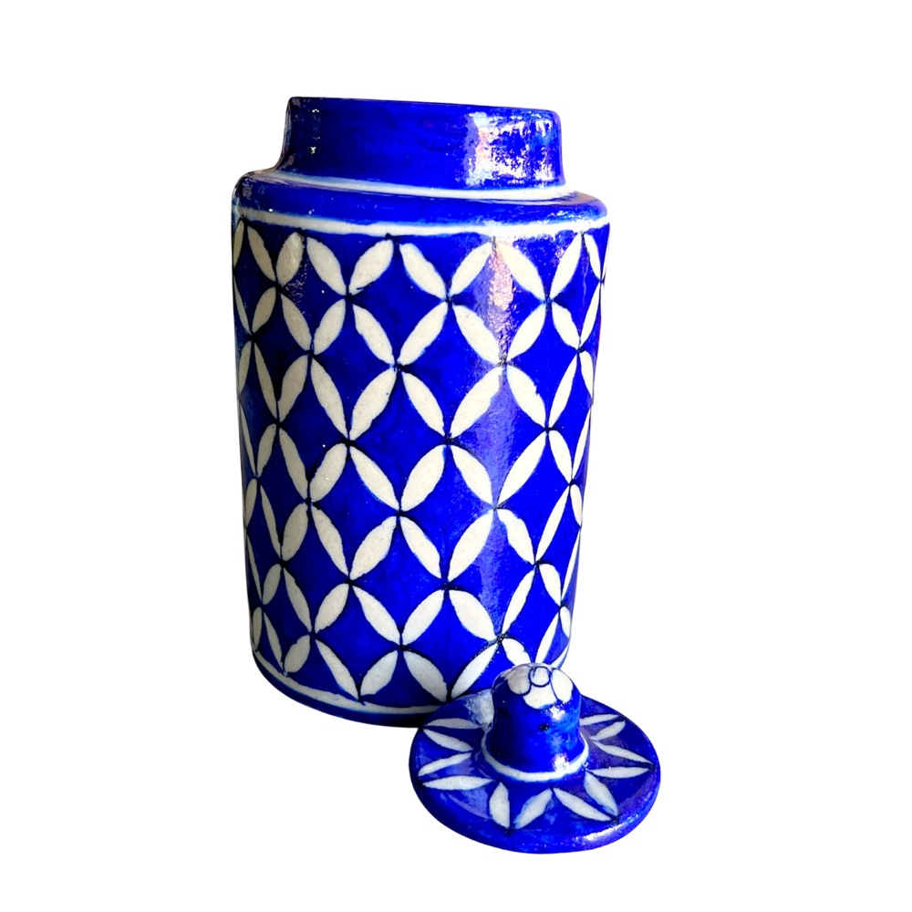 Blue Pottery Jars - Image 6