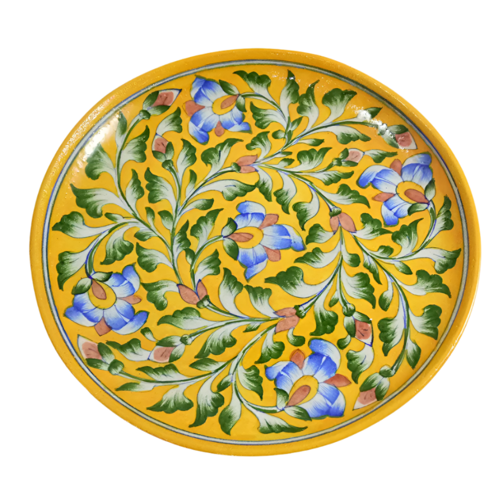 Blue Pottery Thali - Image 4