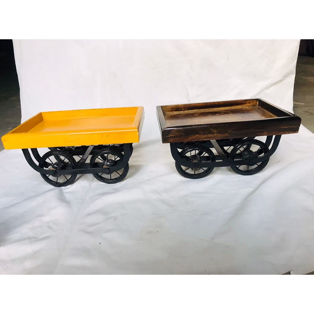 Wooden Thela Service tray - Image 2