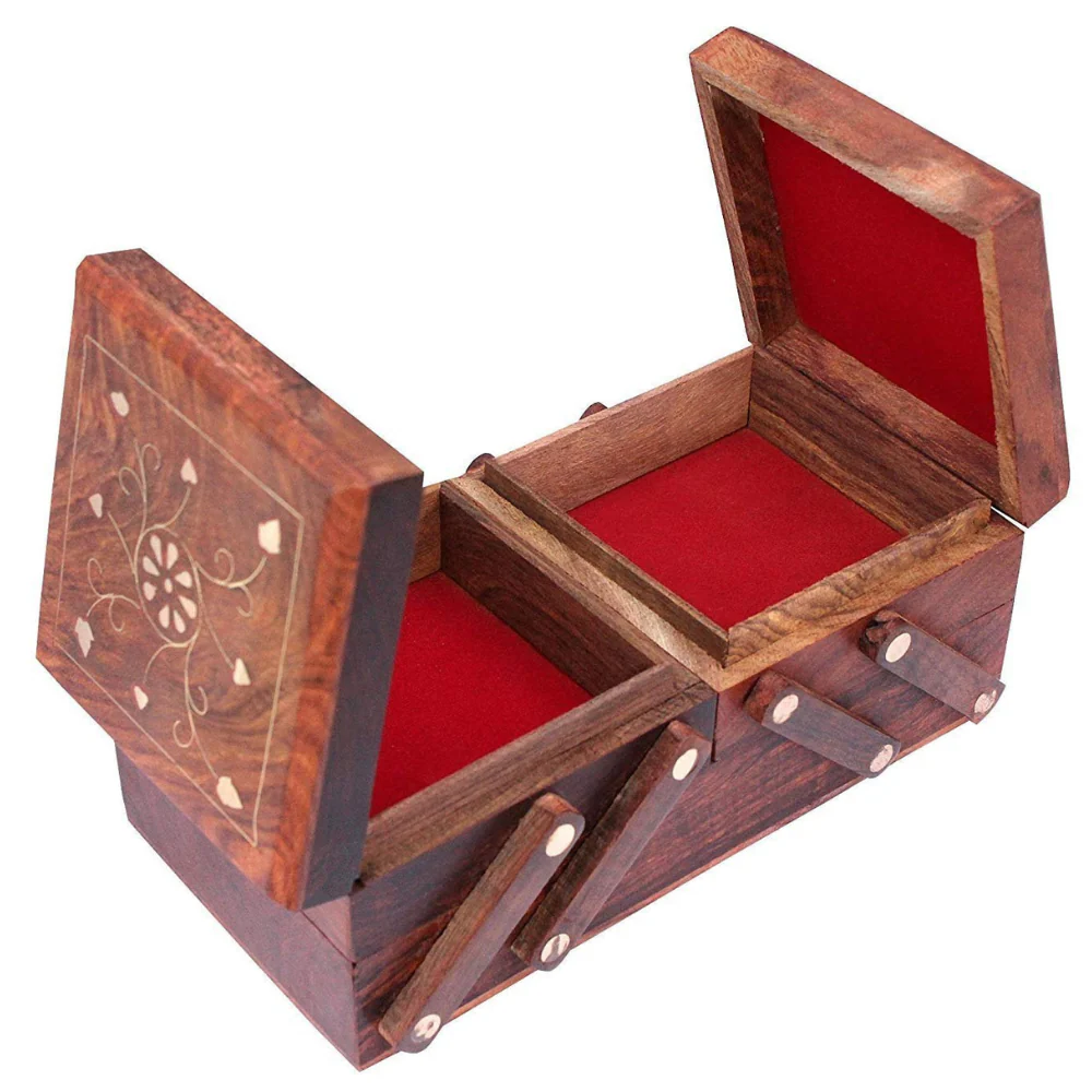 Wooden Jewellery Box for Women - Image 5