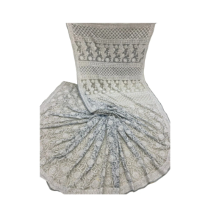 Chikankari Full Jaal Work Saree
