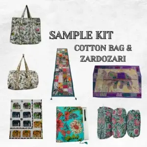 Cotton Bag & Zardozari Sample Kit