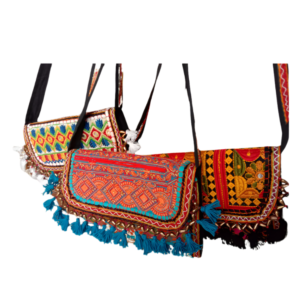 Handcrafted File Clutch Purse – Banjara Patchwork